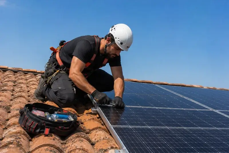 Maintenance et monitoring de panneaux solaires à Espira-de-l'Agly