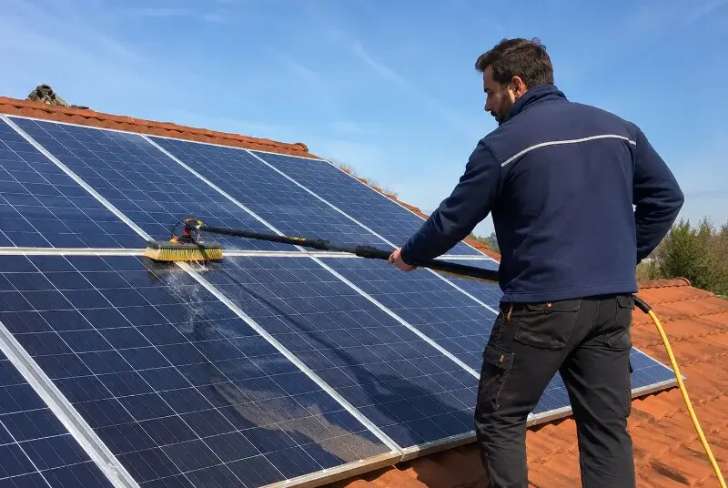Nettoyage et entretien de panneaux solaires à Espira-de-l'Agly